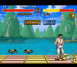 Fighter's History screenshot 5 for Super Famicom